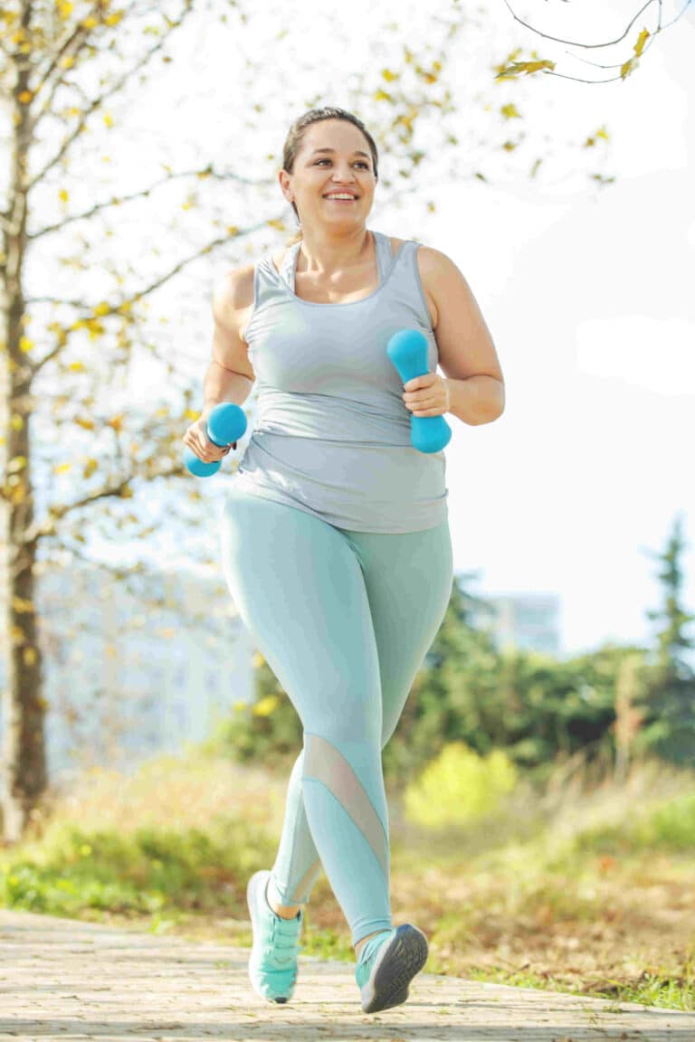 Woman Doing Exercise — QLD Medical & Surgical in Fortitude Valley, QLD