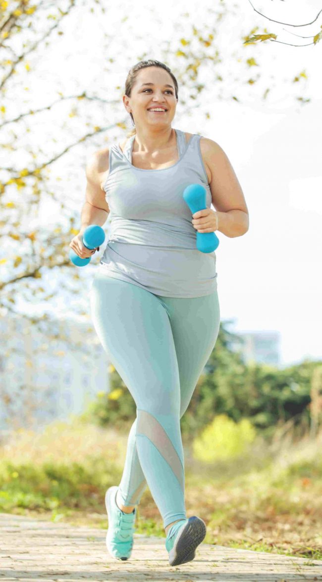 Woman Doing Exercise — QLD Medical & Surgical in Fortitude Valley, QLD