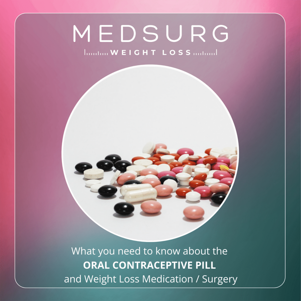 Oral contraceptive pill and weight loss medications – important information for women