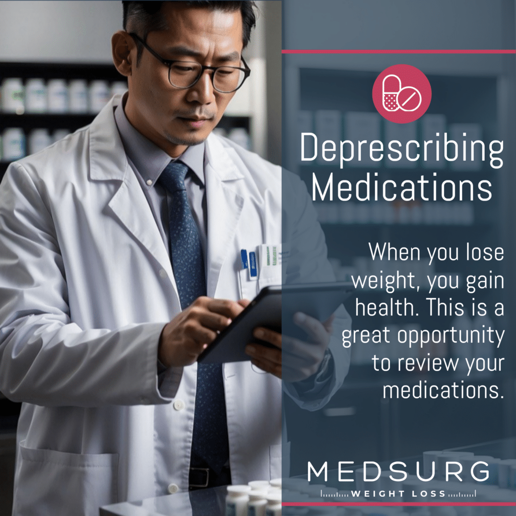 Deprescribing medications after weight loss – MedSurg Weight Loss Brisbane