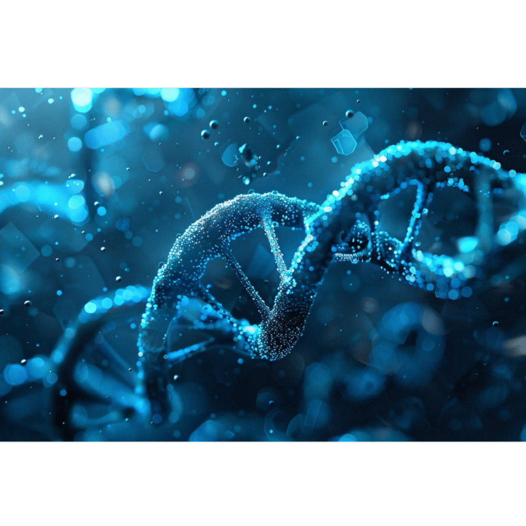 Genome illustration – genetic risk of obesity