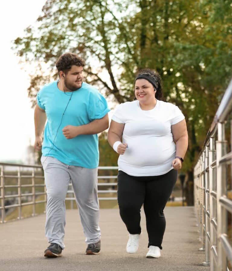 Couples jogging — MedSurg Weight Loss in Brisbane, QLD