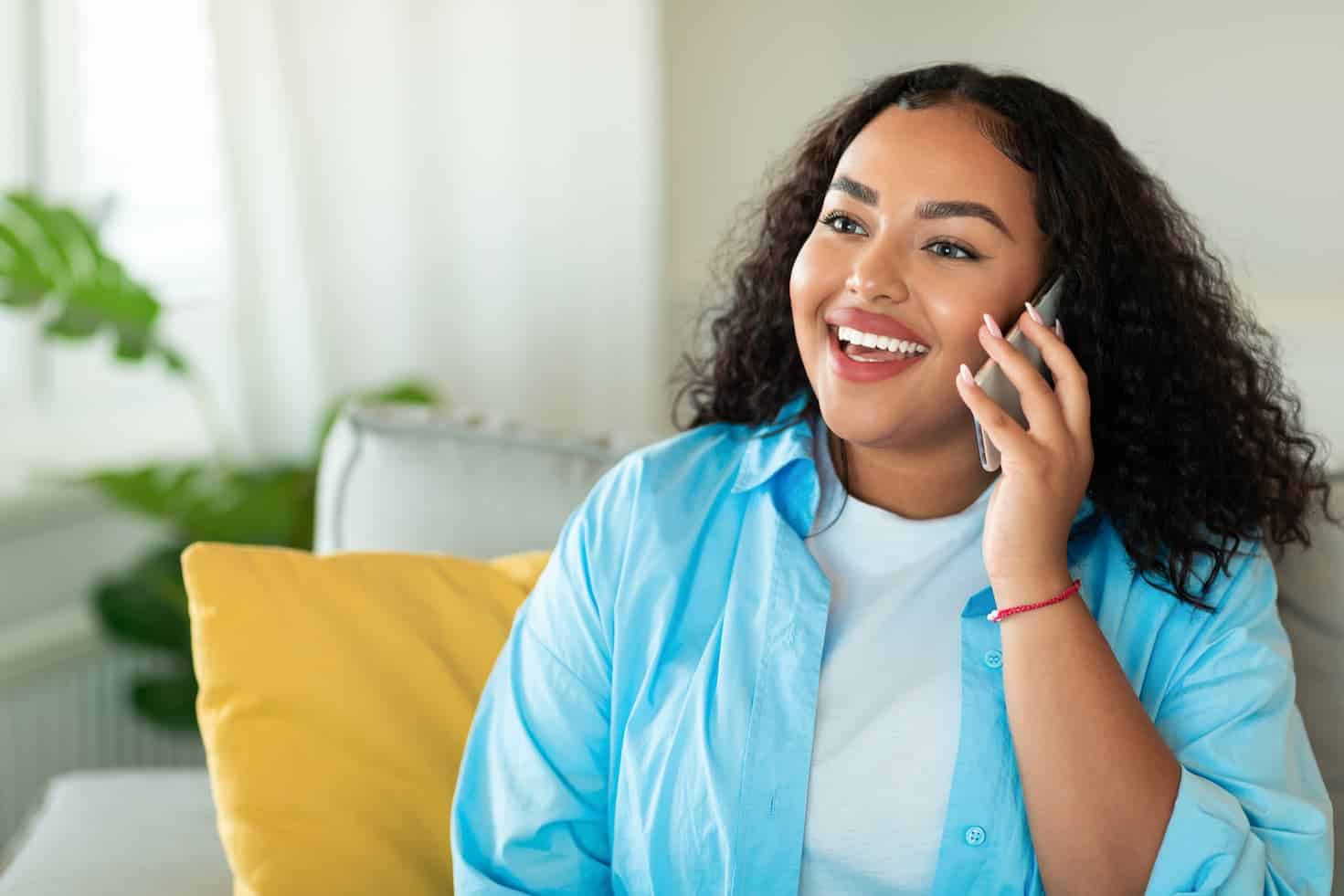 Lady Calling on Phone — MedSurg Weight Loss in Brisbane, QLD