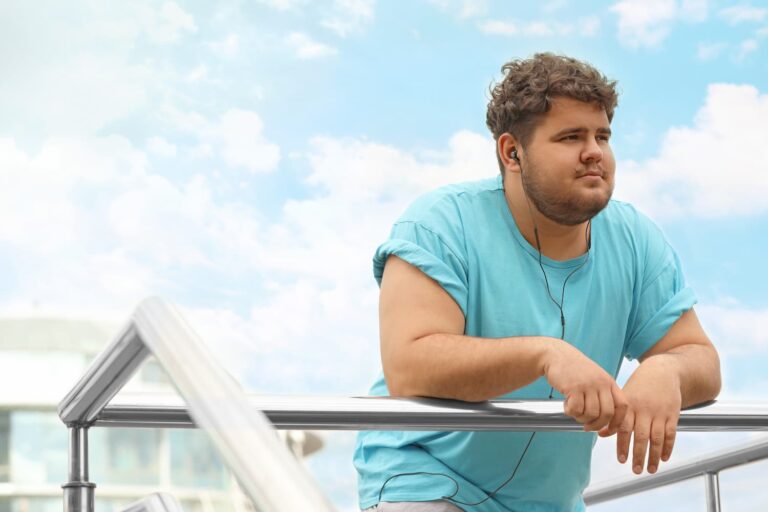 Guy wearing blue green shirt— MedSurg Weight Loss in Brisbane, QLD