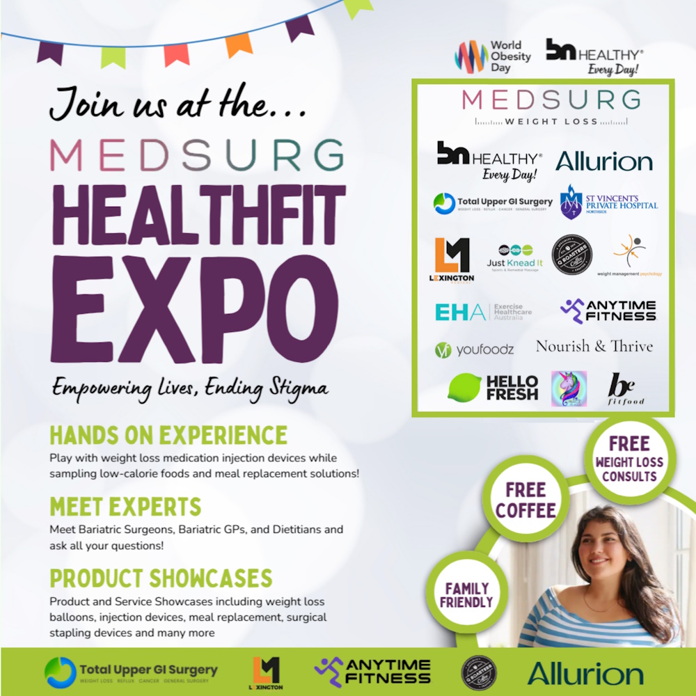 MedSurg HealthFit Expo Sponsors - World Obesity Day 2024