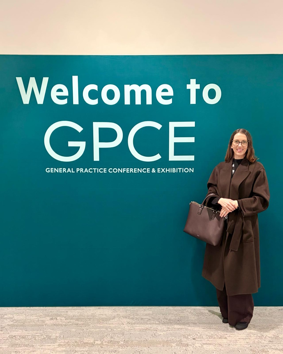 Dr Paige Lanyon-Roberts presenting at GPCE Sydney 2026 on muscle preservation during weight loss