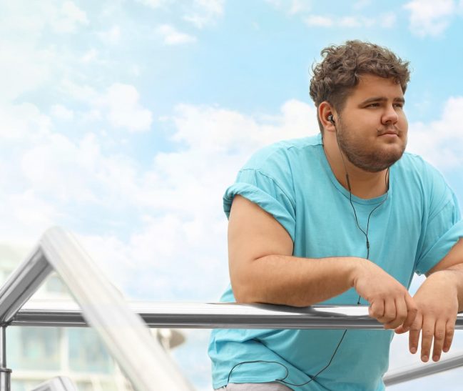 Guy wearing blue green shirt— MedSurg Weight Loss in Brisbane, QLD